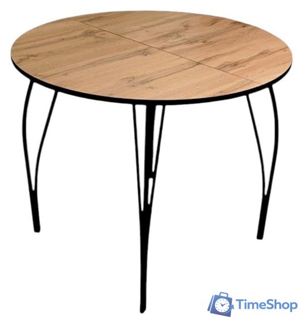 Кухонный стол СВД Юнио Юнио 066.П24.МО (дуб вотан) - Изображение №1 — Интернет-магазин Time-Shop