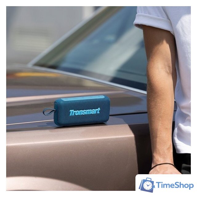 Беспроводная колонка Tronsmart Trip 2 (синий) - Изображение №6 — Интернет-магазин Time-Shop