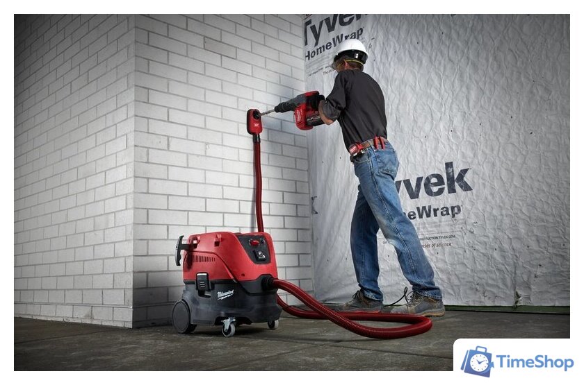 Перфоратор Milwaukee M18CHM-121C 4933499271 (с 1-им АКБ, кейс) - Изображение №6 — Интернет-магазин Time-Shop