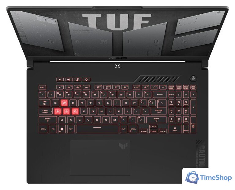 Игровой ноутбук ASUS TUF Gaming A17 2023 FA707NUQ-HX034 - Изображение №4 — Интернет-магазин Time-Shop