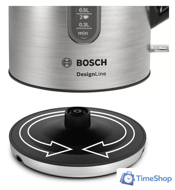 Электрический чайник Bosch TWK4P440 - Изображение №8 — Интернет-магазин Time-Shop