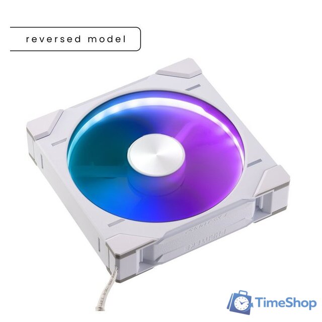 Вентилятор для корпуса Phanteks D30-140 D-RGB Reversed White PH-F140D30R_DRGB_PWM_WT01 - Изображение №2 — Интернет-магазин Time-Shop