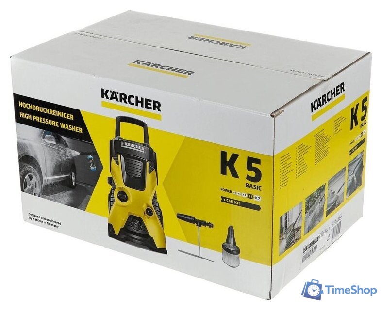 Мойка высокого давления Karcher K 5 Basic Car 1.180-586.0 - Изображение №20 — Интернет-магазин Time-Shop