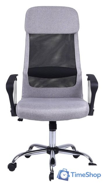Офисное кресло Mio Tesoro Монте AF-C9769 (светло-серый/черный) - Изображение №2 — Интернет-магазин Time-Shop