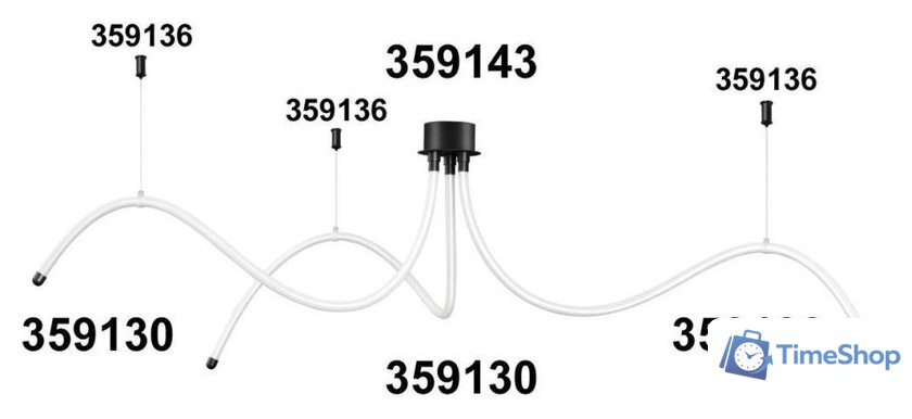 Светильник Novotech Ramo Гибкий неон 359131 - Изображение №3 — Интернет-магазин Time-Shop