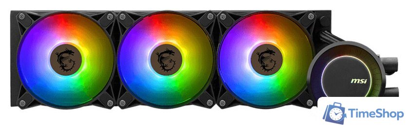 Система жидкостного охлаждения для процессора MSI MAG CoreLiquid E360 (черный) - Изображение №1 — Интернет-магазин Time-Shop