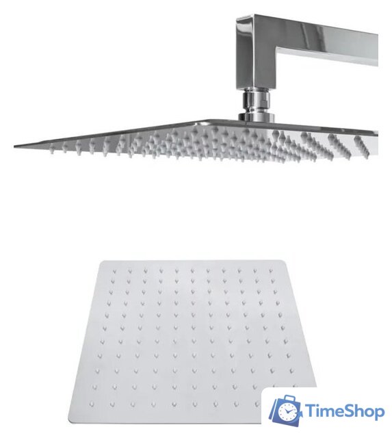 Душевая система  Hansberge H6077 (белый хром) - Изображение №4 — Интернет-магазин Time-Shop