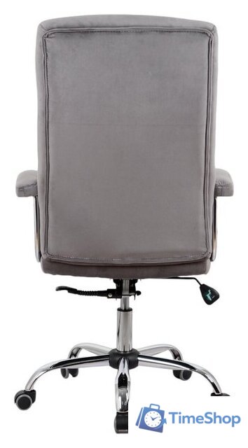 Офисное кресло King Style SHL-8 Sane Velvet Chrome (велюр, серый) - Изображение №4 — Интернет-магазин Time-Shop