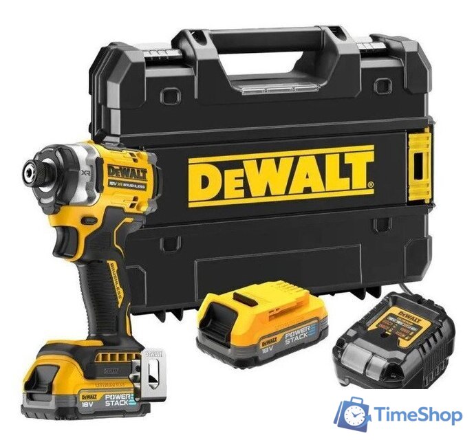 Винтоверт DeWalt DCF860E2T (с 2-мя АКБ, кейс) - Изображение №1 — Интернет-магазин Time-Shop