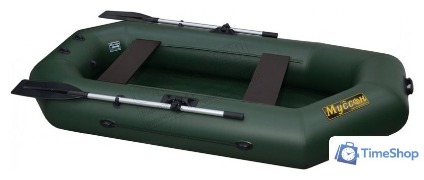 Гребная лодка Муссон S-250 (серый) - Изображение №4 — Интернет-магазин Time-Shop