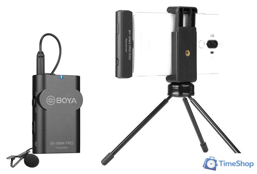 Радиосистема BOYA BY-WM4 PRO-K5 - Изображение №3 — Интернет-магазин Time-Shop
