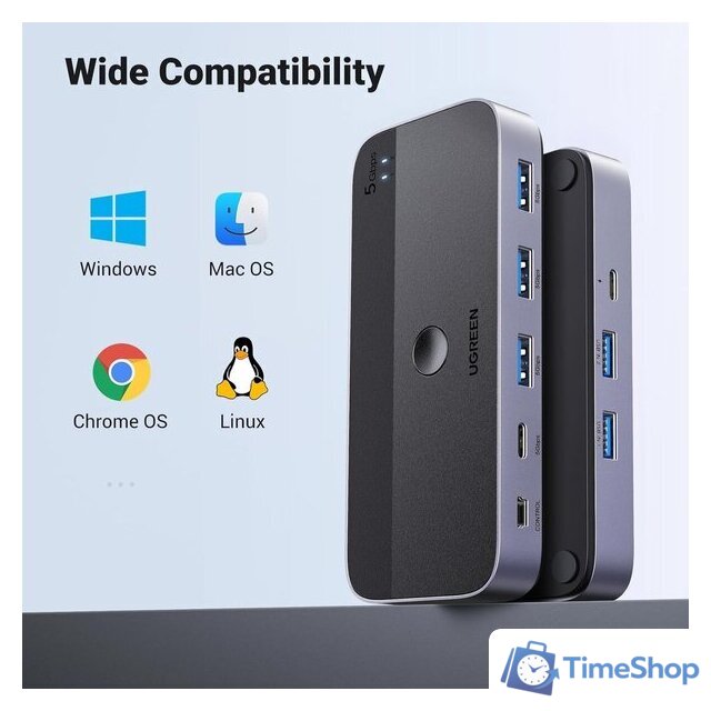 Переключатель Ugreen CM662 15705 - Изображение №7 — Интернет-магазин Time-Shop