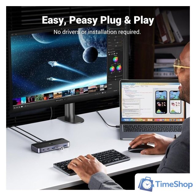 Переключатель Ugreen CM662 15705 - Изображение №6 — Интернет-магазин Time-Shop