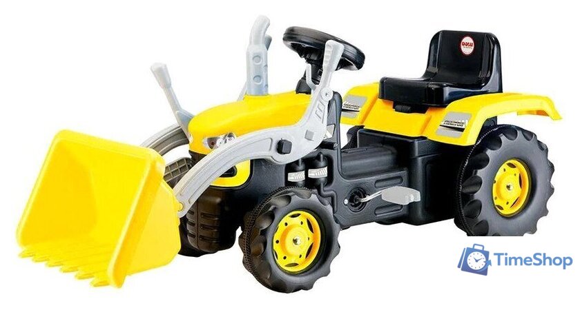 Педальная машинка Dolu 8051 с ковшом (желтый) - Изображение №1 — Интернет-магазин Time-Shop
