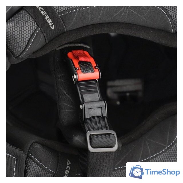 Мотошлем Acerbis Assault 0026643.582.064 (M, армейский зеленый) - Изображение №7 — Интернет-магазин Time-Shop