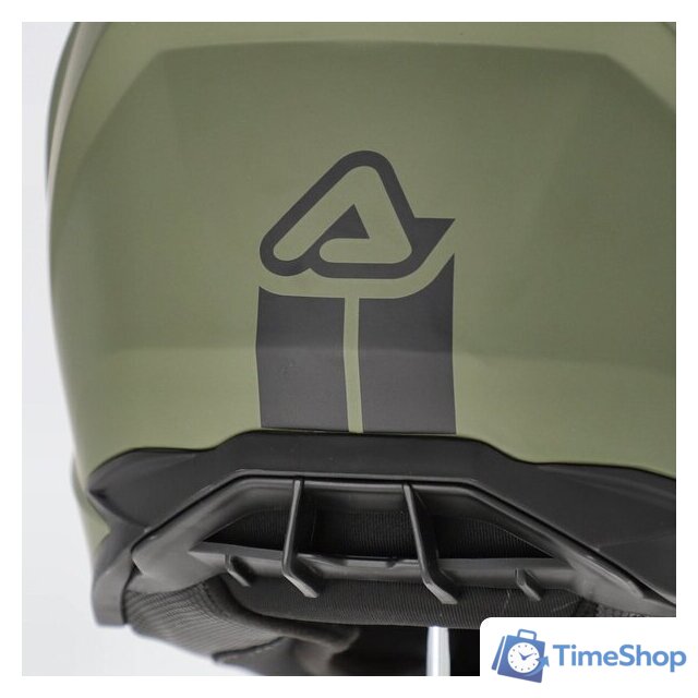 Мотошлем Acerbis Assault 0026643.582.064 (M, армейский зеленый) - Изображение №9 — Интернет-магазин Time-Shop