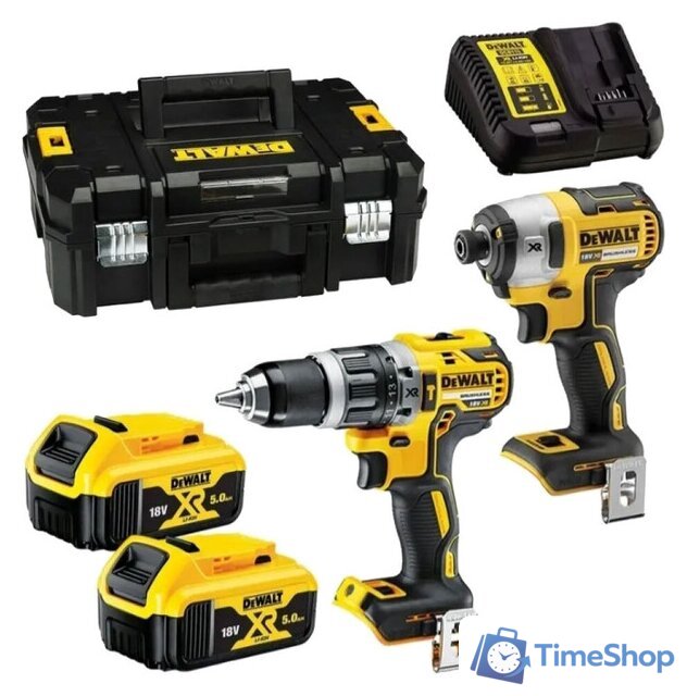  DeWalt DCK266P2T (шуруповерт, гайковерт, кейс) - Изображение №4 — Интернет-магазин Time-Shop