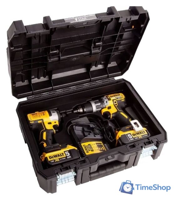  DeWalt DCK266P2T (шуруповерт, гайковерт, кейс) - Изображение №5 — Интернет-магазин Time-Shop