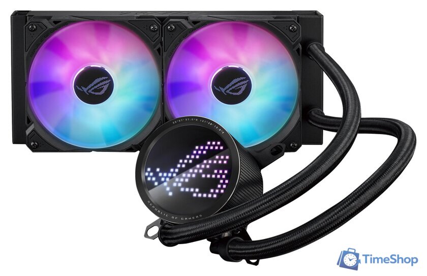 Система жидкостного охлаждения для процессора ASUS ROG Ryuo III 240 ARGB - Изображение №1 — Интернет-магазин Time-Shop