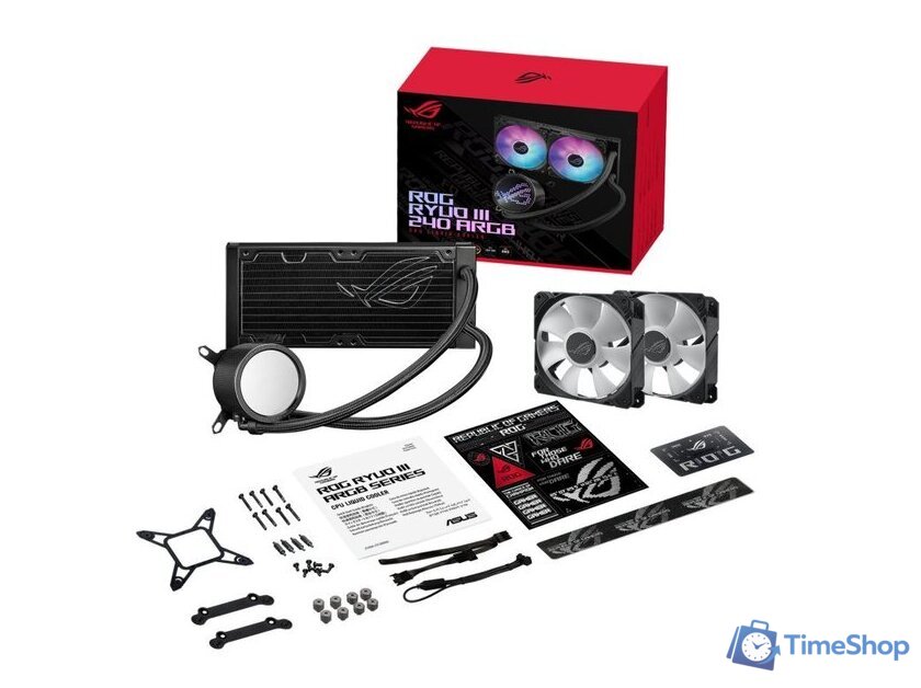 Система жидкостного охлаждения для процессора ASUS ROG Ryuo III 240 ARGB - Изображение №3 — Интернет-магазин Time-Shop