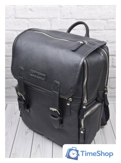 Городской рюкзак Carlo Gattini Premium Santerno 3007-55 (железно-серый) - Изображение №5 — Интернет-магазин Time-Shop