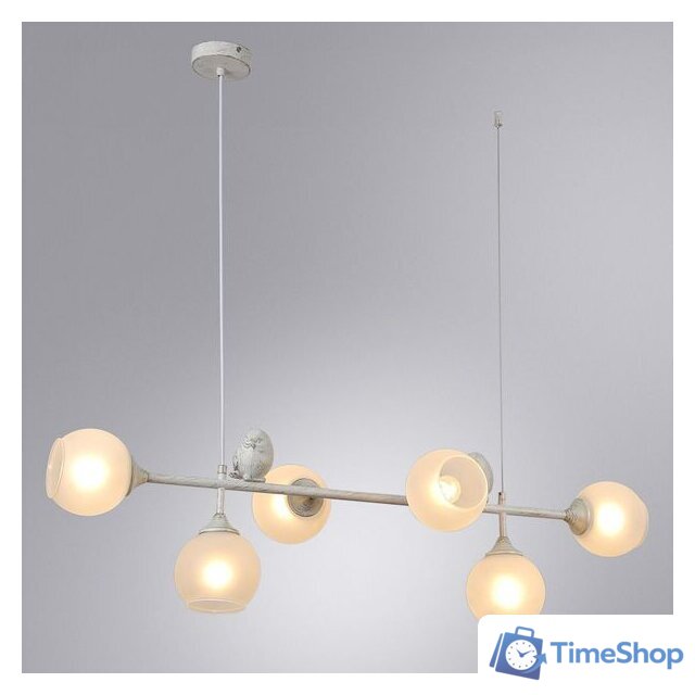 Подвесная люстра Arte Lamp Gemelli A2150SP-6WG - Изображение №3 — Интернет-магазин Time-Shop