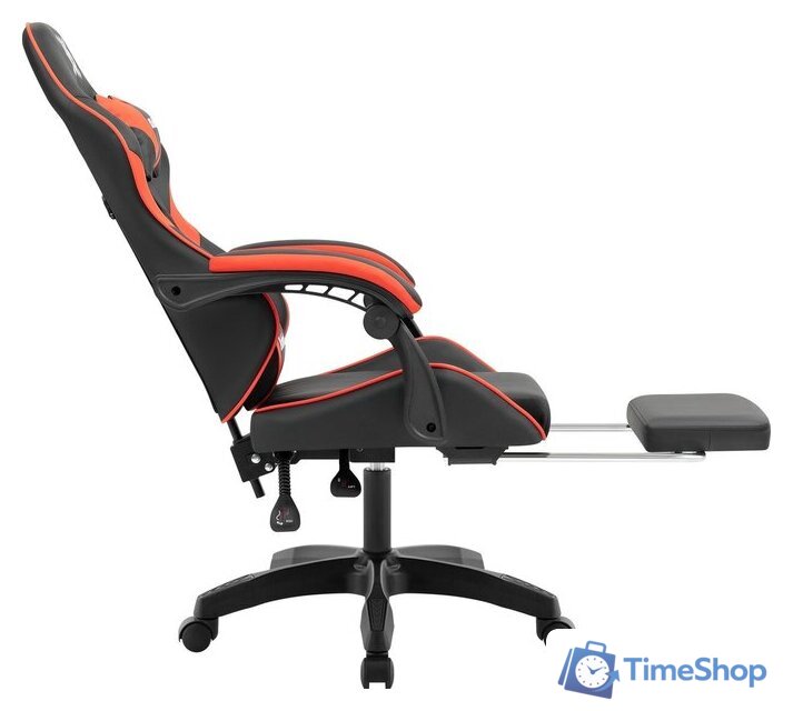 Игровое (геймерское) кресло Defender Serenity (черный/красный) - Изображение №4 — Интернет-магазин Time-Shop