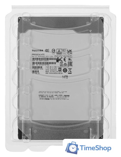 Жесткий диск Toshiba MG Series 14TB MG09SCA14TE - Изображение №5 — Интернет-магазин Time-Shop