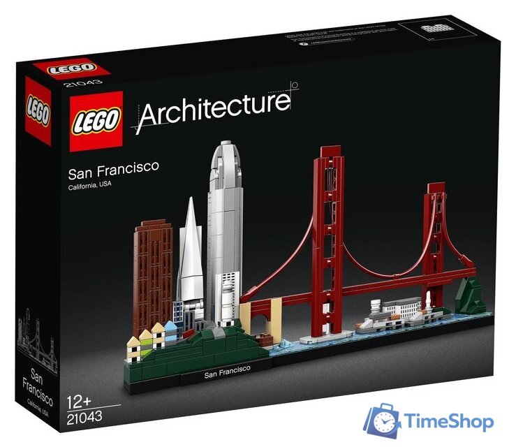 Конструктор LEGO Architecture 21043 Сан-Франциско - Изображение №1 — Интернет-магазин Time-Shop