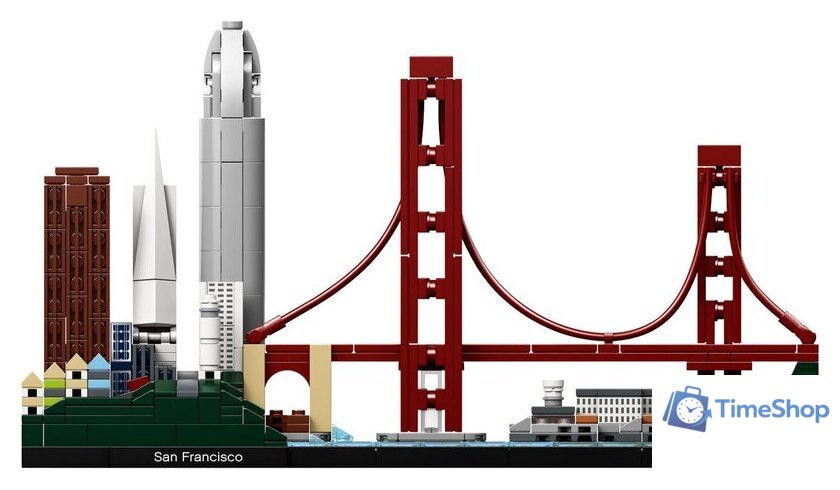 Конструктор LEGO Architecture 21043 Сан-Франциско - Изображение №4 — Интернет-магазин Time-Shop