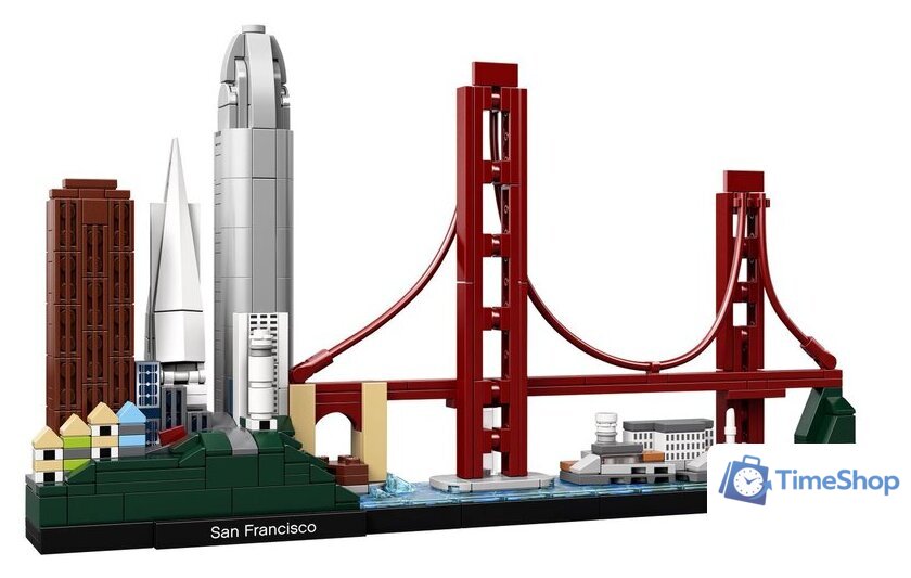 Конструктор LEGO Architecture 21043 Сан-Франциско - Изображение №3 — Интернет-магазин Time-Shop