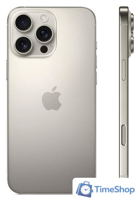 Телефон Apple iPhone 16 Pro Max Dual SIM 256GB (природный титан) - Изображение №2 — Интернет-магазин Time-Shop