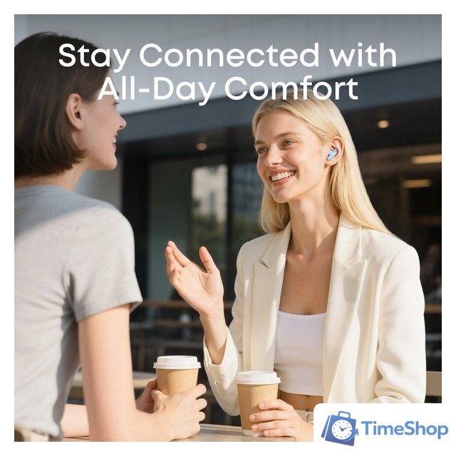 Наушники Anker Soundcore Liberty Buds (голубой) - Изображение №6 — Интернет-магазин Time-Shop