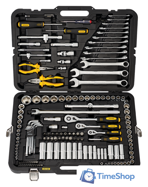 Универсальный набор инструментов Berger BG163-121438 (163 предмета) - Изображение №1 — Интернет-магазин Time-Shop