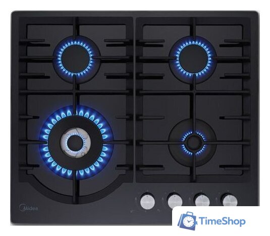 Варочная панель Midea MG649TGB - Изображение №1 — Интернет-магазин Time-Shop