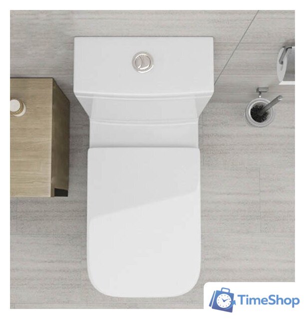 Унитаз напольный Roxen Amati Tornado Rimless Soft Close 600165-01 - Изображение №4 — Интернет-магазин Time-Shop