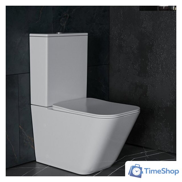 Унитаз напольный Roxen Amati Tornado Rimless Soft Close 600165-01 - Изображение №2 — Интернет-магазин Time-Shop