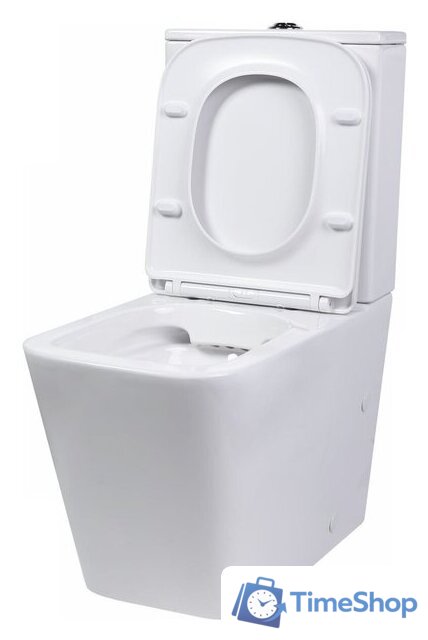 Унитаз напольный Roxen Amati Tornado Rimless Soft Close 600165-01 - Изображение №7 — Интернет-магазин Time-Shop