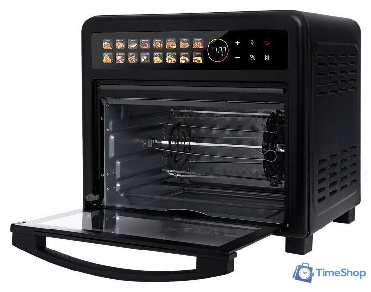 Мини-печь GFgril GFAO-800 black - Изображение №2 — Интернет-магазин Time-Shop