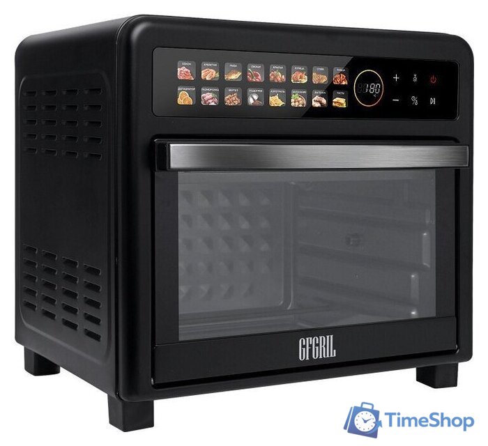 Мини-печь GFgril GFAO-800 black - Изображение №3 — Интернет-магазин Time-Shop