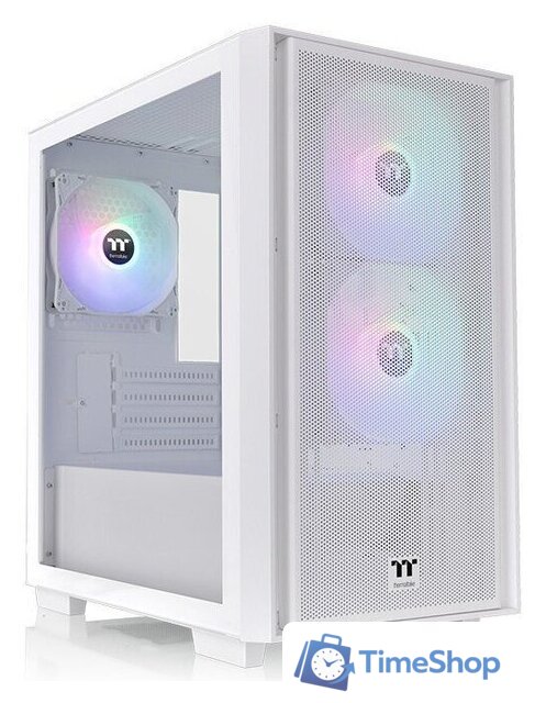 Корпус Thermaltake Versa H16 TG ARGB Snow CA-1Y8-00S6WN-01 - Изображение №2 — Интернет-магазин Time-Shop