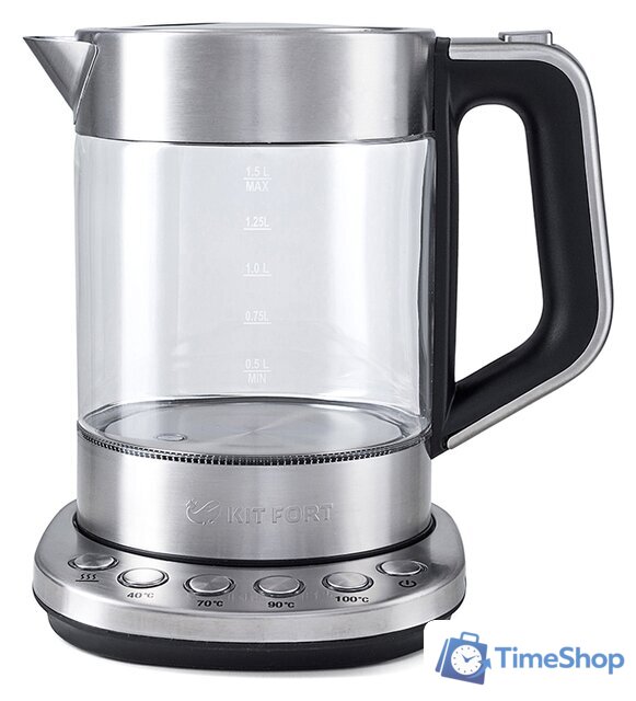 Электрический чайник Kitfort KT-616 - Изображение №3 — Интернет-магазин Time-Shop