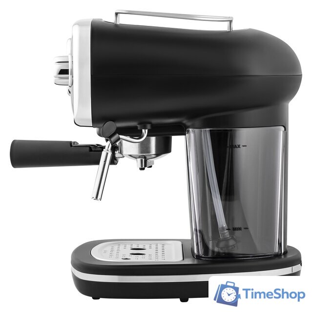 Рожковая кофеварка MAUNFELD MF-736BK - Изображение №7 — Интернет-магазин Time-Shop