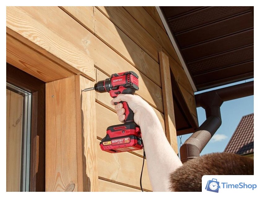 Дрель-шуруповерт Wortex BD 2025 DLi Solo 1329834 (без АКБ) - Изображение №4 — Интернет-магазин Time-Shop