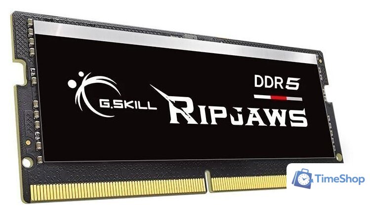 Оперативная память G.Skill Ripjaws 2x16ГБ DDR5 SODIMM 4800 МГц F5-4800S4039A16GX2-RS - Изображение №3 — Интернет-магазин Time-Shop