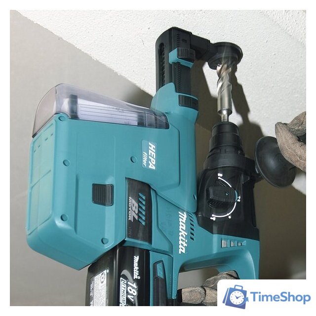 Перфоратор Makita DHR242RT (с 1-им АКБ, кейс) - Изображение №2 — Интернет-магазин Time-Shop
