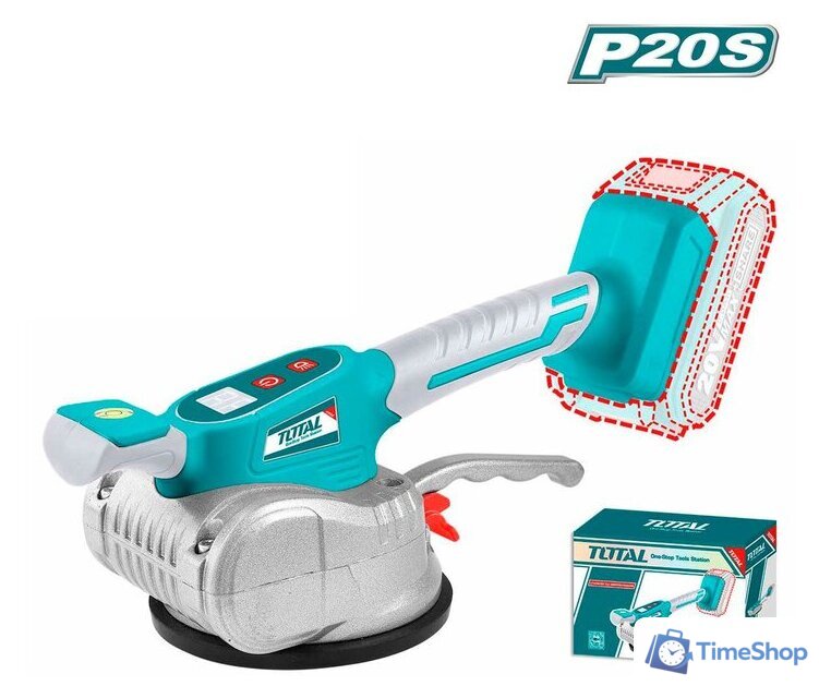 Стеклодомкрат (присоска для стекла и плитки) Total TTVLI2010 (без АКБ) - Изображение №1 — Интернет-магазин Time-Shop