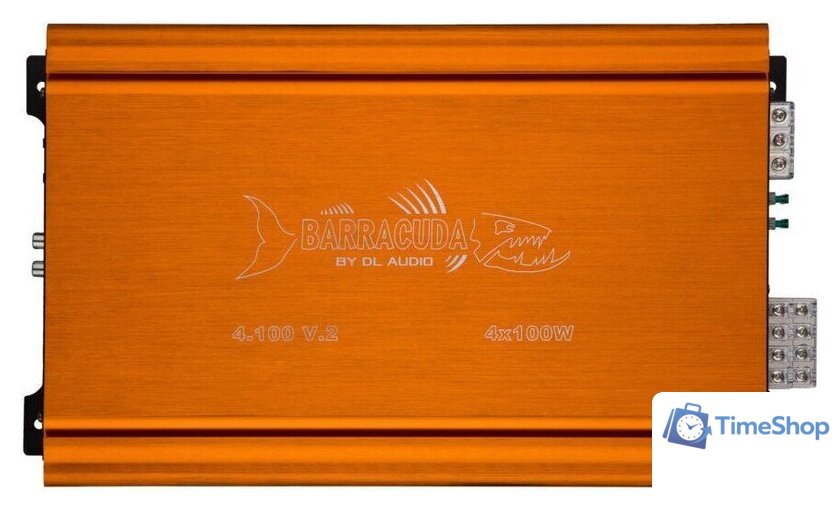 Автомобильный усилитель DL Audio Barracuda 4.100 V.2 - Изображение №2 — Интернет-магазин Time-Shop