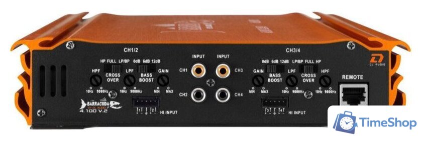 Автомобильный усилитель DL Audio Barracuda 4.100 V.2 - Изображение №3 — Интернет-магазин Time-Shop