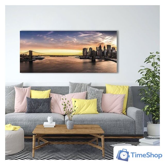 Картина Stamprint Бруклинский мост СТ006 (65x150) - Изображение №4 — Интернет-магазин Time-Shop